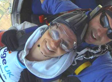 Age UK skydiving