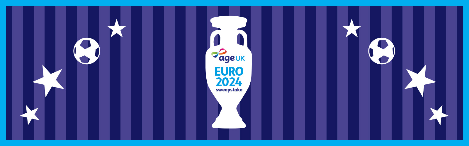 An illustration of the Euro 2024 trophy