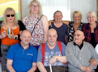 Video of Terrence at the LGBT group for older people at Age UK Oldham